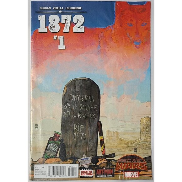 1872 1 Marvel Comics 2015 GD+ Cover A Secret Wars - Picture 1 of 16